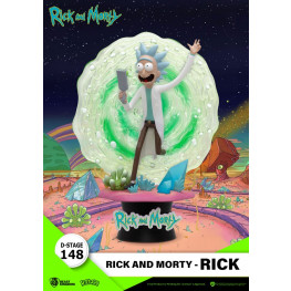 Rick & Morty D-Stage PVC Diorama Rick 14 cm